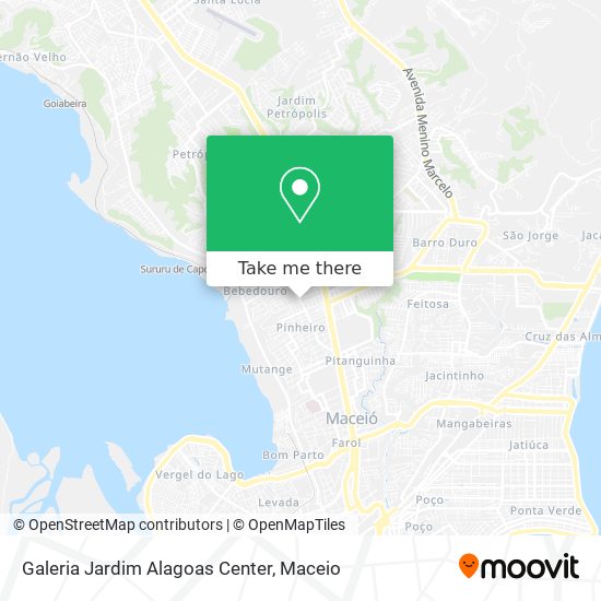 Galeria Jardim Alagoas Center map
