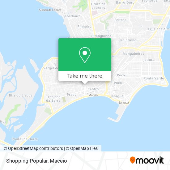 Shopping Popular map