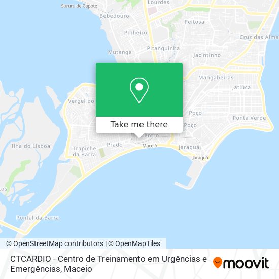CTCARDIO - Centro de Treinamento em Urgências e Emergências map