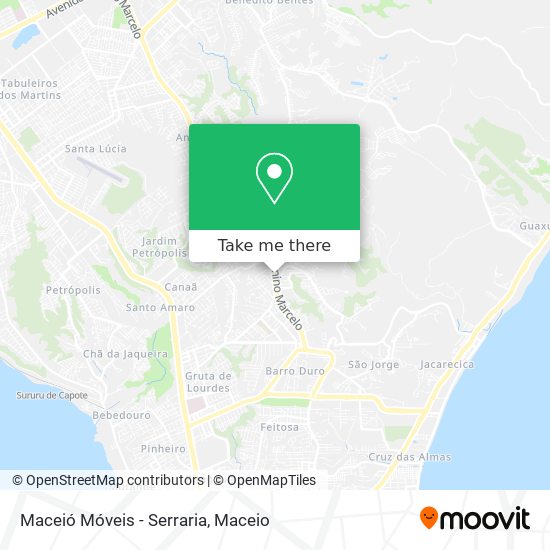 Maceió Móveis - Serraria map
