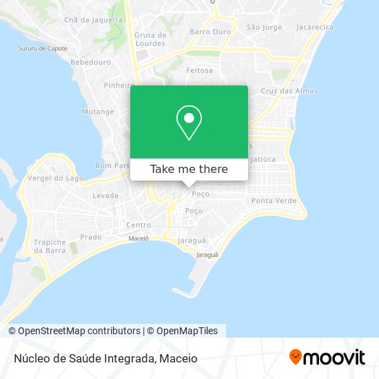Núcleo de Saúde Integrada map