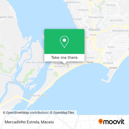 Mercadinho Estrela map