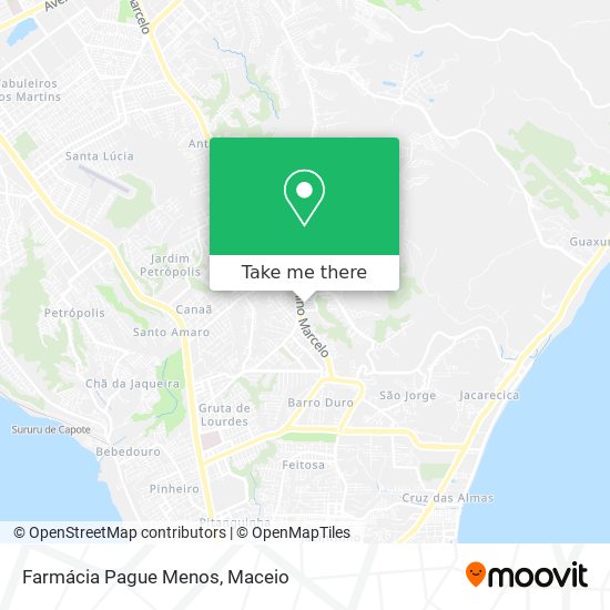 Farmácia Pague Menos map
