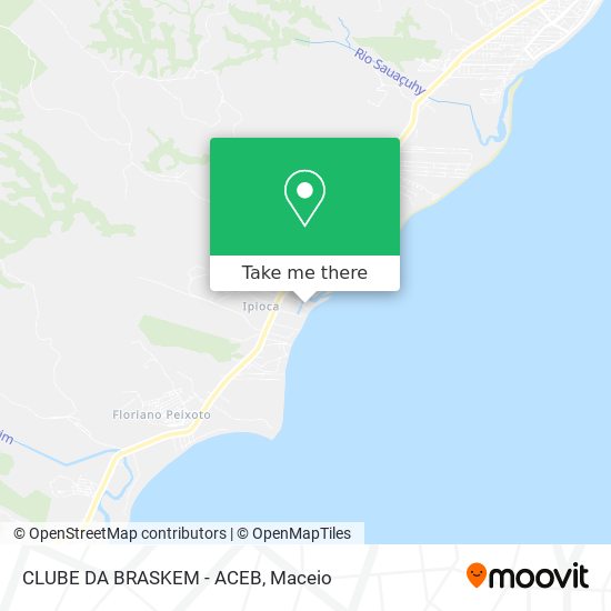 CLUBE DA BRASKEM - ACEB map