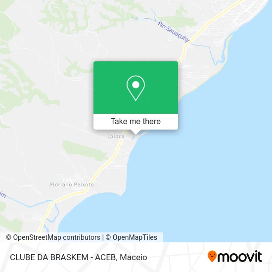 CLUBE DA BRASKEM - ACEB map