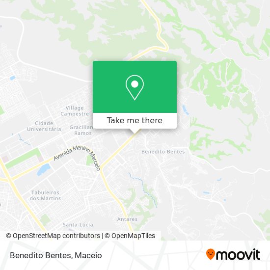 Mapa Benedito Bentes