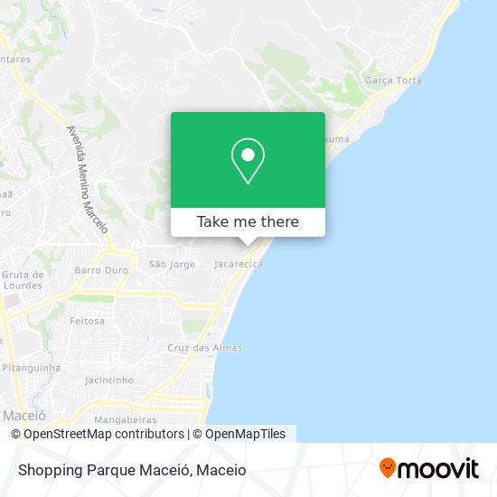 Shopping Parque Maceió map