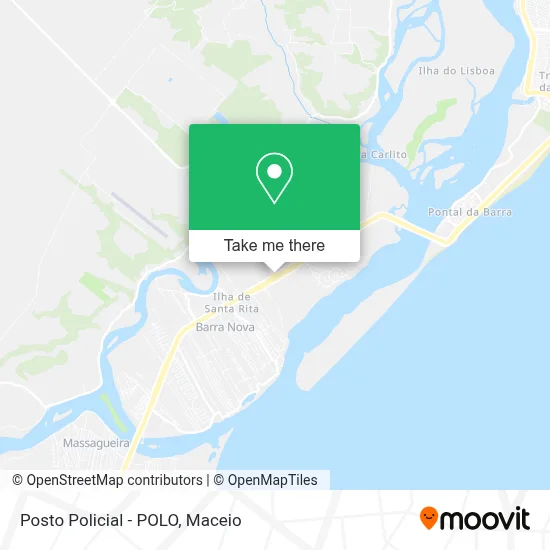 Posto Policial - POLO map