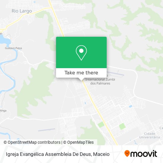 Igreja Evangélica Assembleia De Deus map