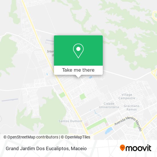 Grand Jardim Dos Eucaliptos map