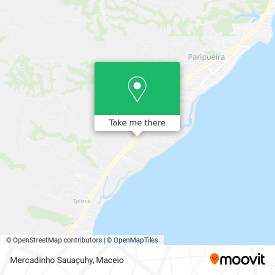 Mercadinho Sauaçuhy map