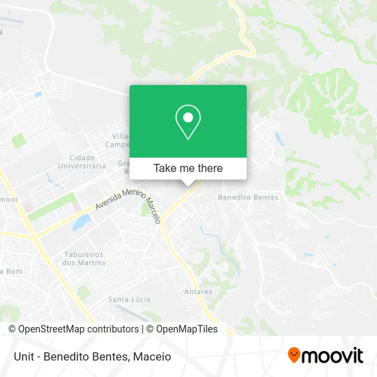 Unit - Benedito Bentes map