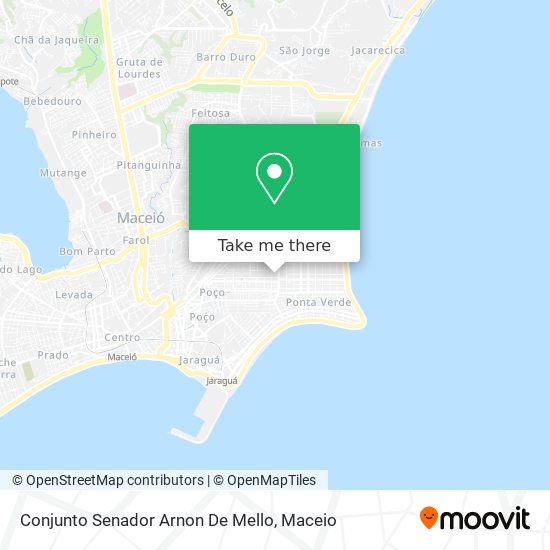 Conjunto Senador Arnon De Mello map