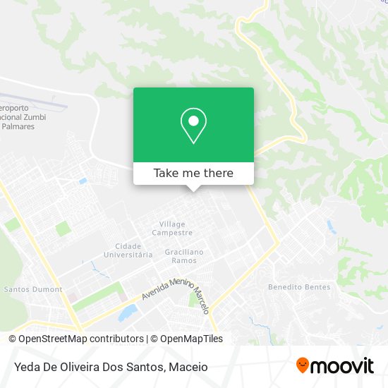 Yeda De Oliveira Dos Santos map