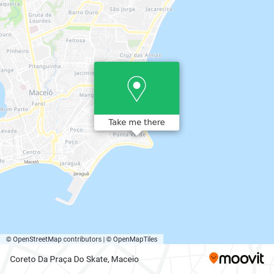 Coreto Da Praça Do Skate map