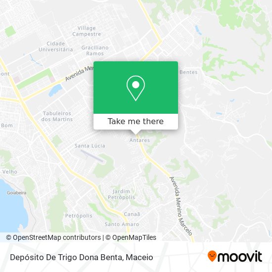 Mapa Depósito De Trigo Dona Benta