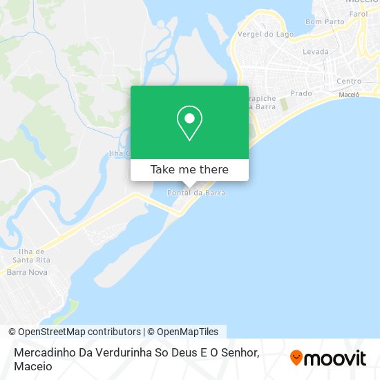 Mercadinho Da Verdurinha So Deus E O Senhor map