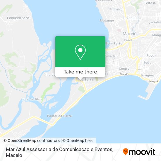 Mar Azul Assessoria de Comunicacao e Eventos map