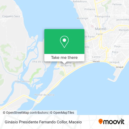 Ginásio Presidente Fernando Collor map