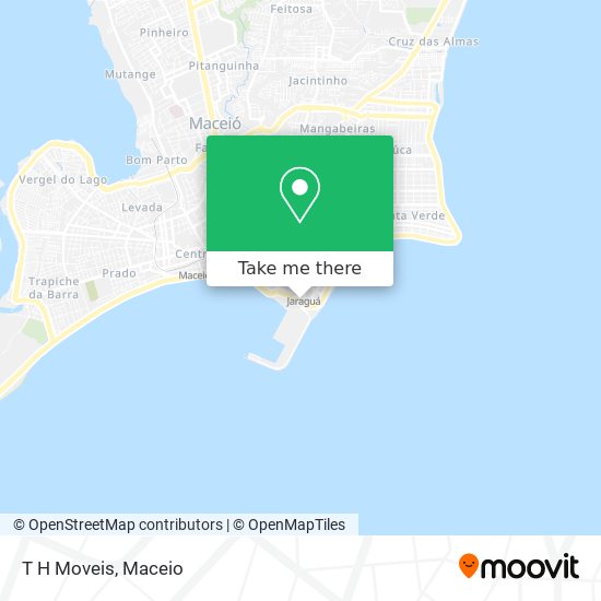 T H Moveis map