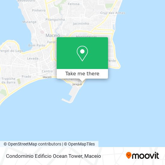 Condominio Edificio Ocean Tower map