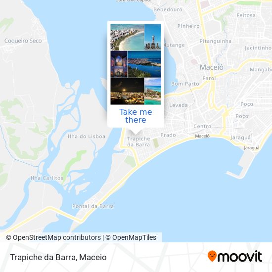 Trapiche da Barra map