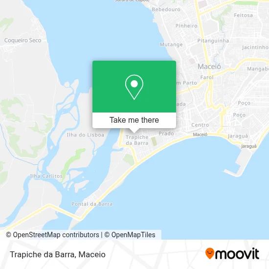 Trapiche da Barra map