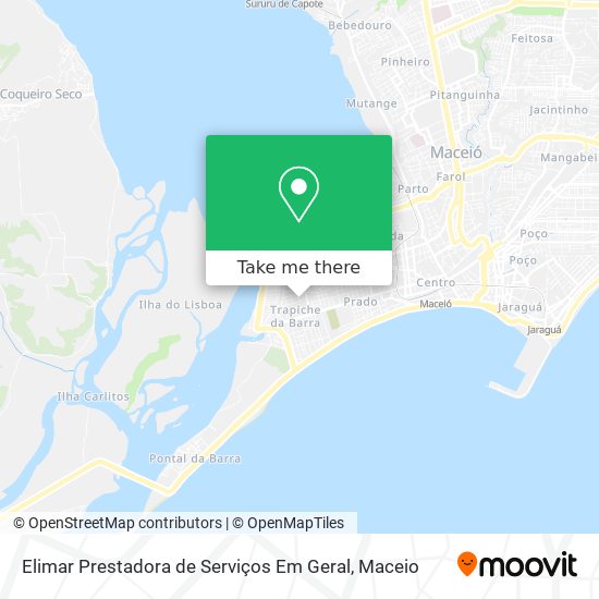 Elimar Prestadora de Serviços Em Geral map