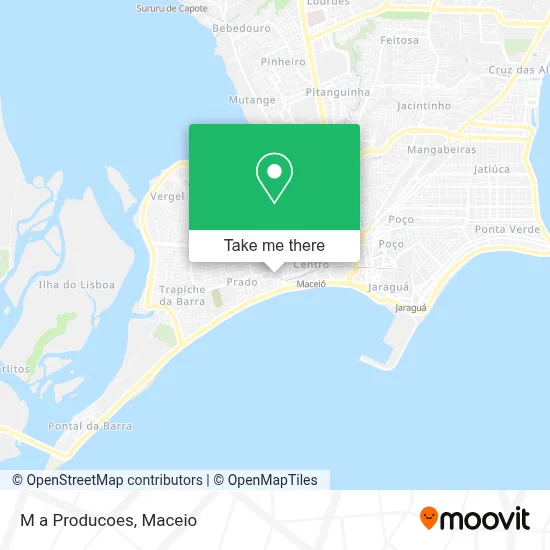 M a Producoes map