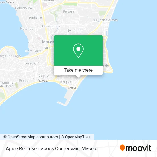 Apice Representacoes Comerciais map
