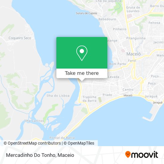 Mapa Mercadinho Do Tonho