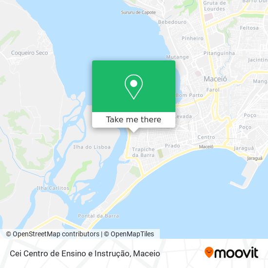 Cei Centro de Ensino e Instrução map