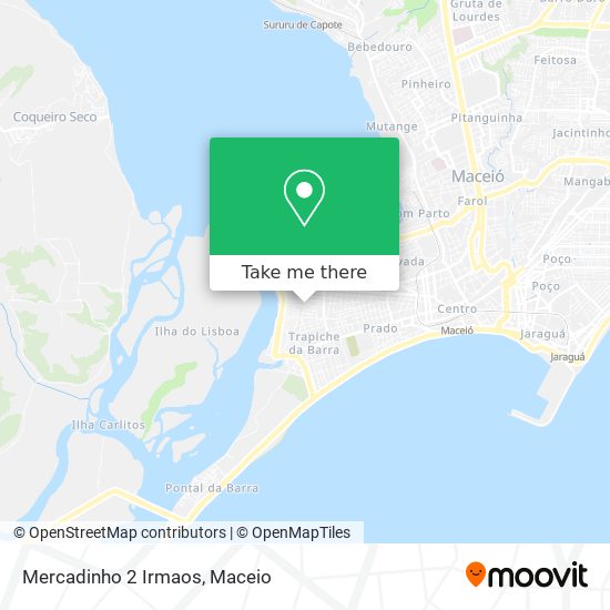 Mapa Mercadinho 2 Irmaos