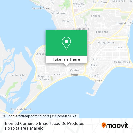 Biomed Comercio Importacao De Produtos Hospitalares map