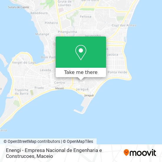 Mapa Enengi - Empresa Nacional de Engenharia e Construcoes