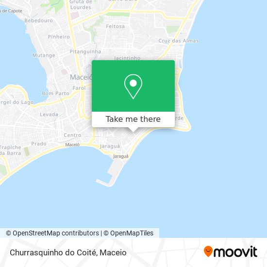 Churrasquinho do Coité map