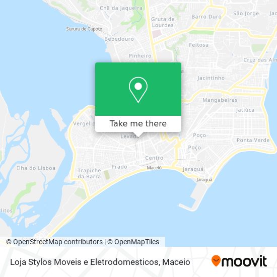 Loja Stylos Moveis e Eletrodomesticos map