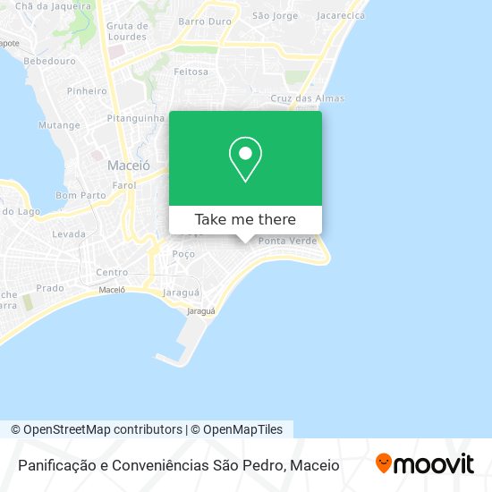 Mapa Panificação e Conveniências São Pedro