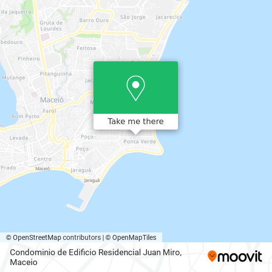 Condominio de Edificio Residencial Juan Miro map