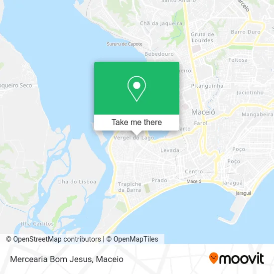 Mercearia Bom Jesus map