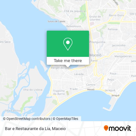 Bar e Restaurante da Lia map