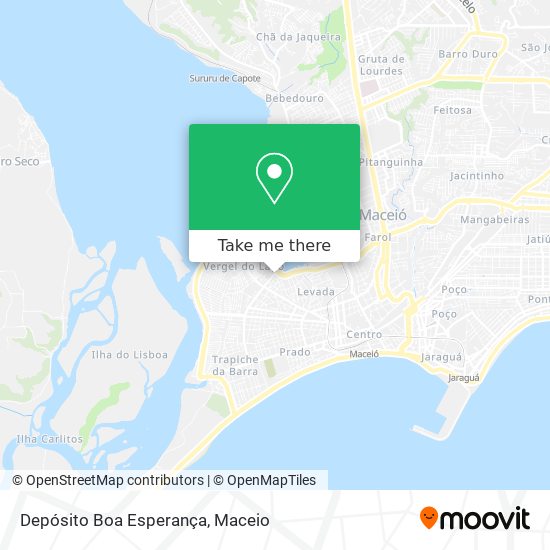 Depósito Boa Esperança map