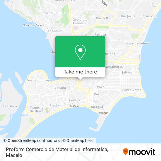 Proform Comercio de Material de Informatica map