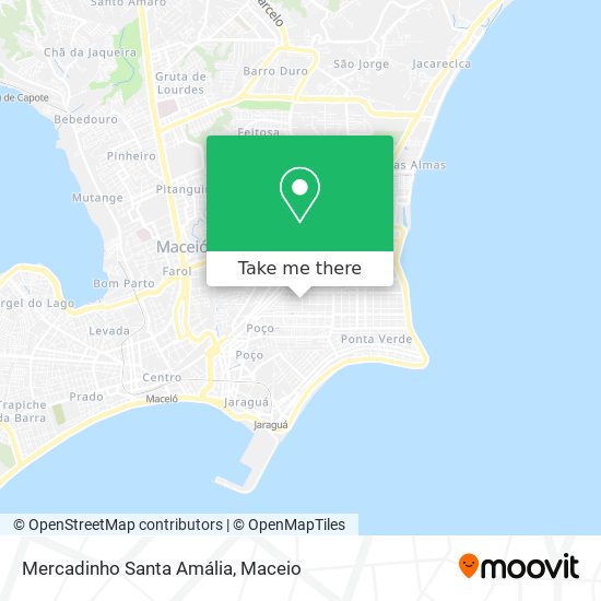Mercadinho Santa Amália map