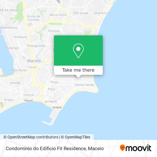 Condominio do Edificio Fit Residence map