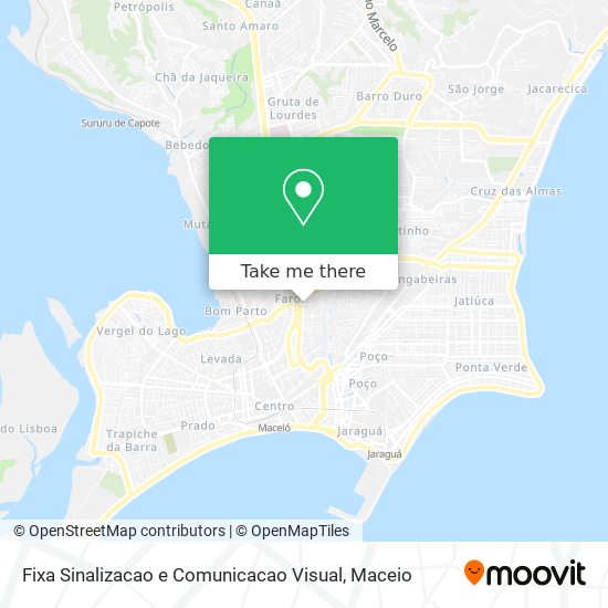 Fixa Sinalizacao e Comunicacao Visual map
