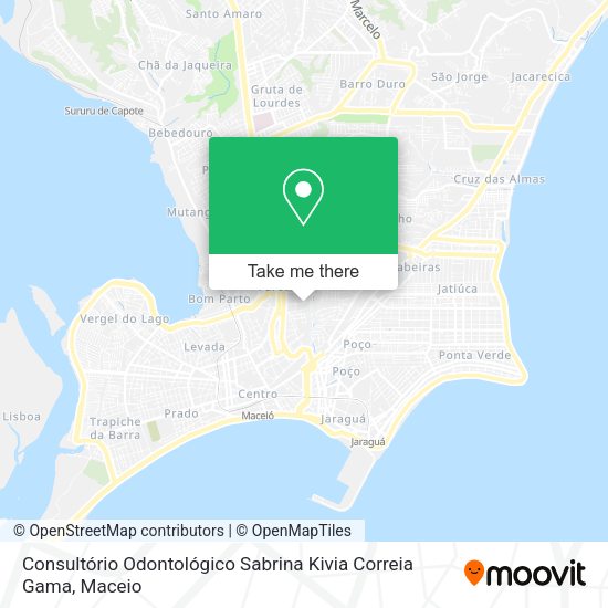 Consultório Odontológico Sabrina Kivia Correia Gama map