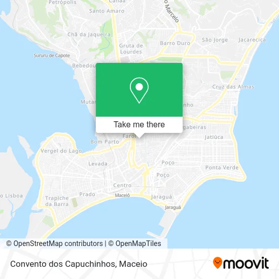 Convento dos Capuchinhos map