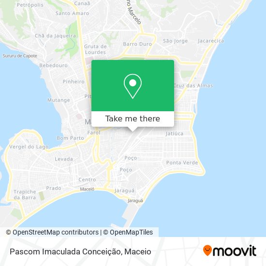 Mapa Pascom Imaculada Conceição