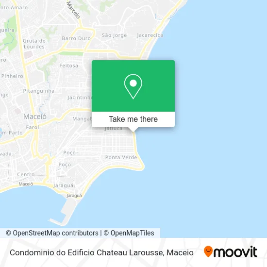 Condominio do Edificio Chateau Larousse map